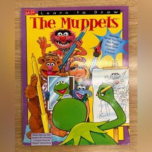 Learn to Draw the Muppets Walter Foster Jim Henson Kermit Miss Piggy Gonzo 1998